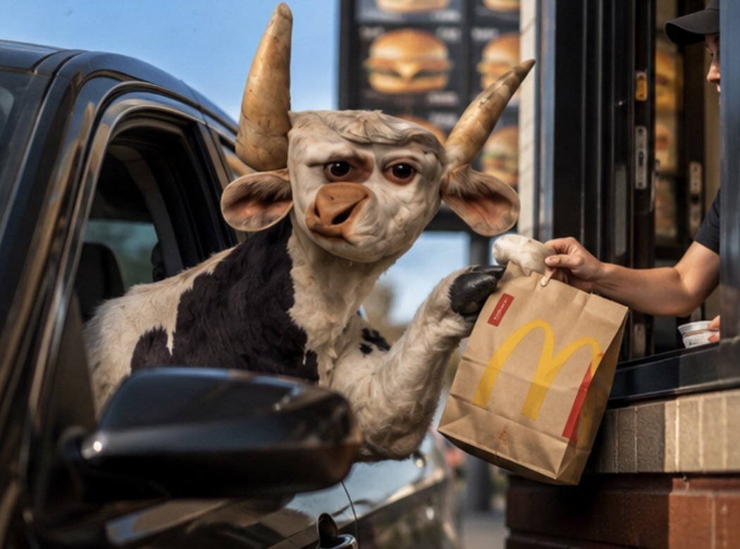 Drive-Thru Cow
